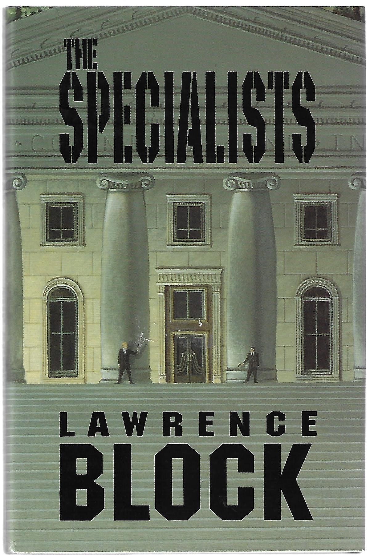 Lawrence Block / The Specialists Signed 1st Edition