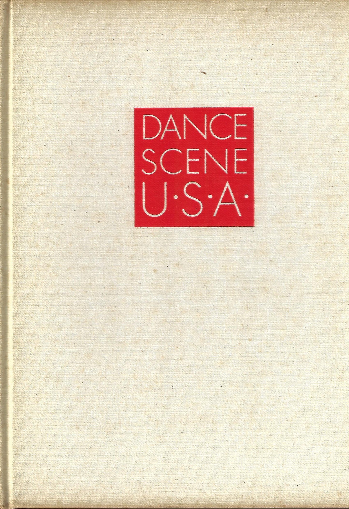 Clive Barnes / Dance Scene USA Signed 1st Edition