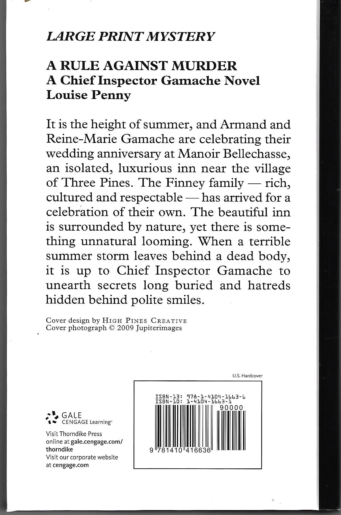 Louise Penny / A Rule Against Murder