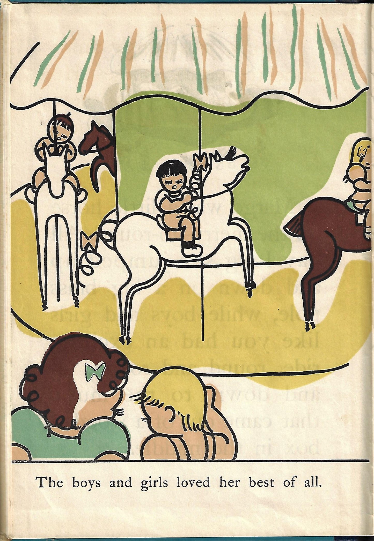 Ginny Ryan / Margo the Horse Who Wouldn't Stay on the Merry-Go-Round 1st Edition