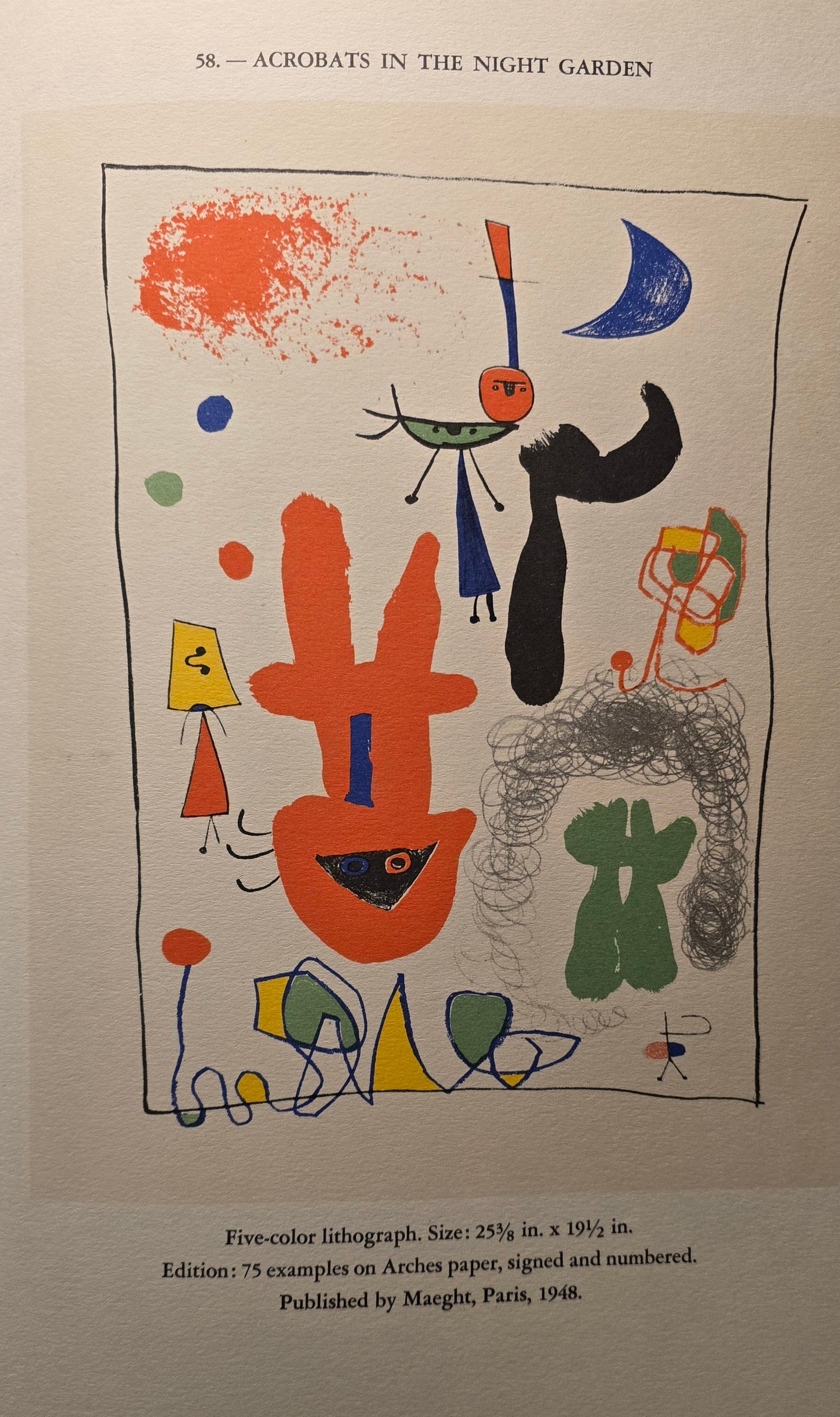 Joan Miro, Michel Leiris / Joan Miró Lithographs Volume I 1st Edition