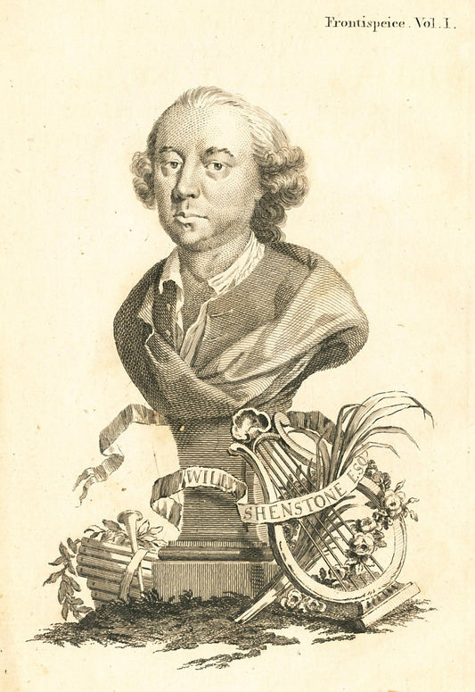 Works in Verse and Prose of William Shenstone Vol I IIIIII