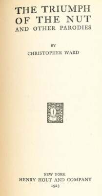 Christopher Ward / The Triumph of the Nut and Other Parodies