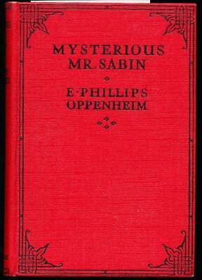 E Phillips Oppenheim / Mysterious Mr Sabin
