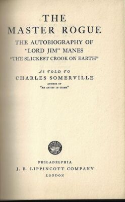 Charles Somerville / The Master Rogue