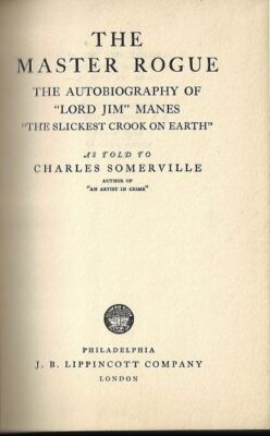 Charles Somerville / The Master Rogue