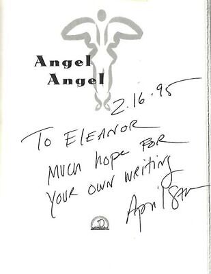 April Stevens / Angel Angel Signed 1st Edition