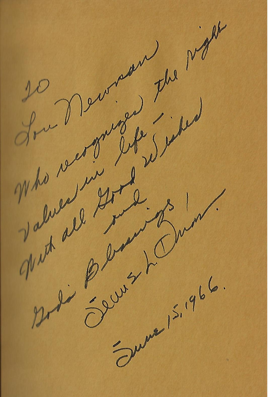 Ruth Montgomery / A Gift of Prophecy Signed