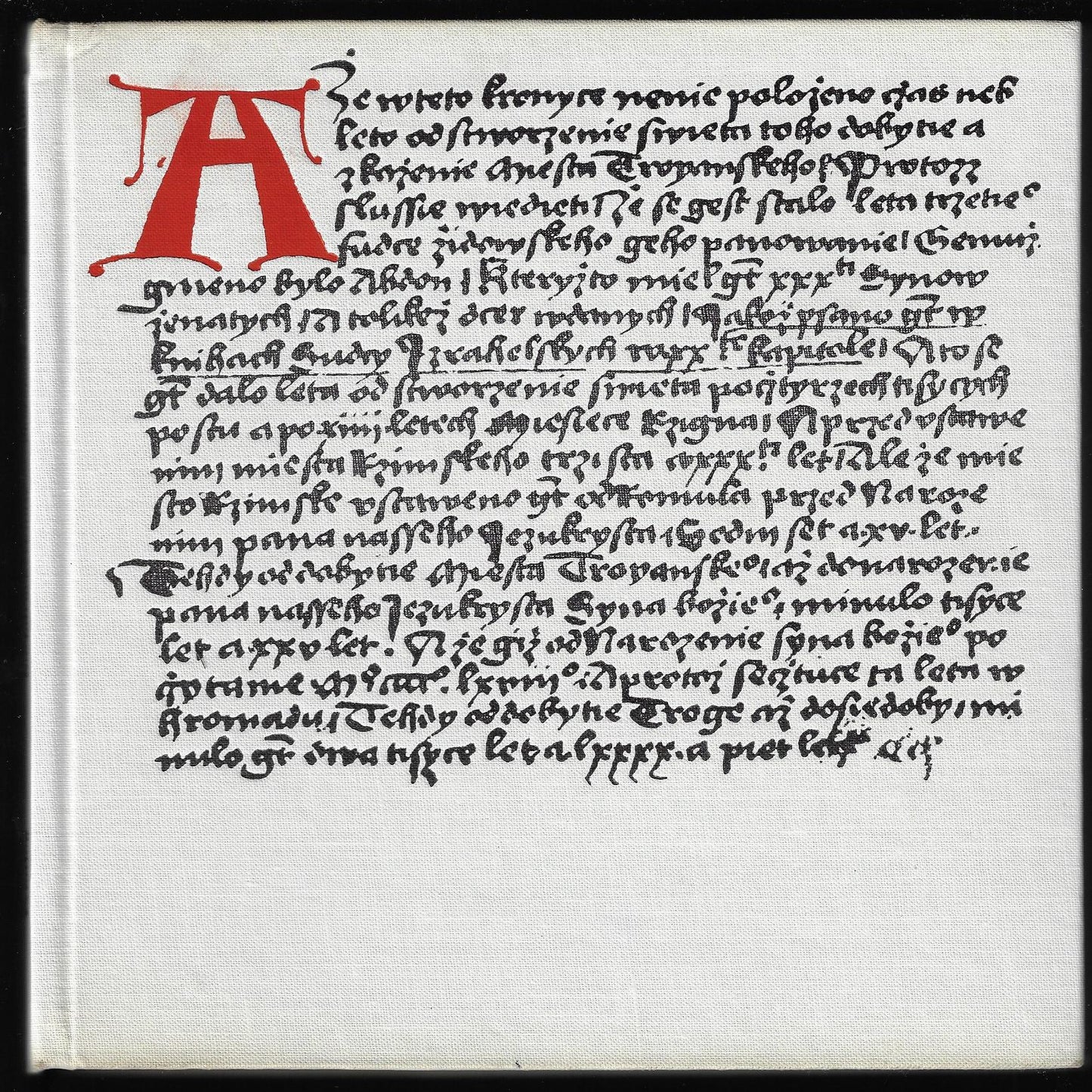 Pét Století / Five Hundred Years of Czech Printing
