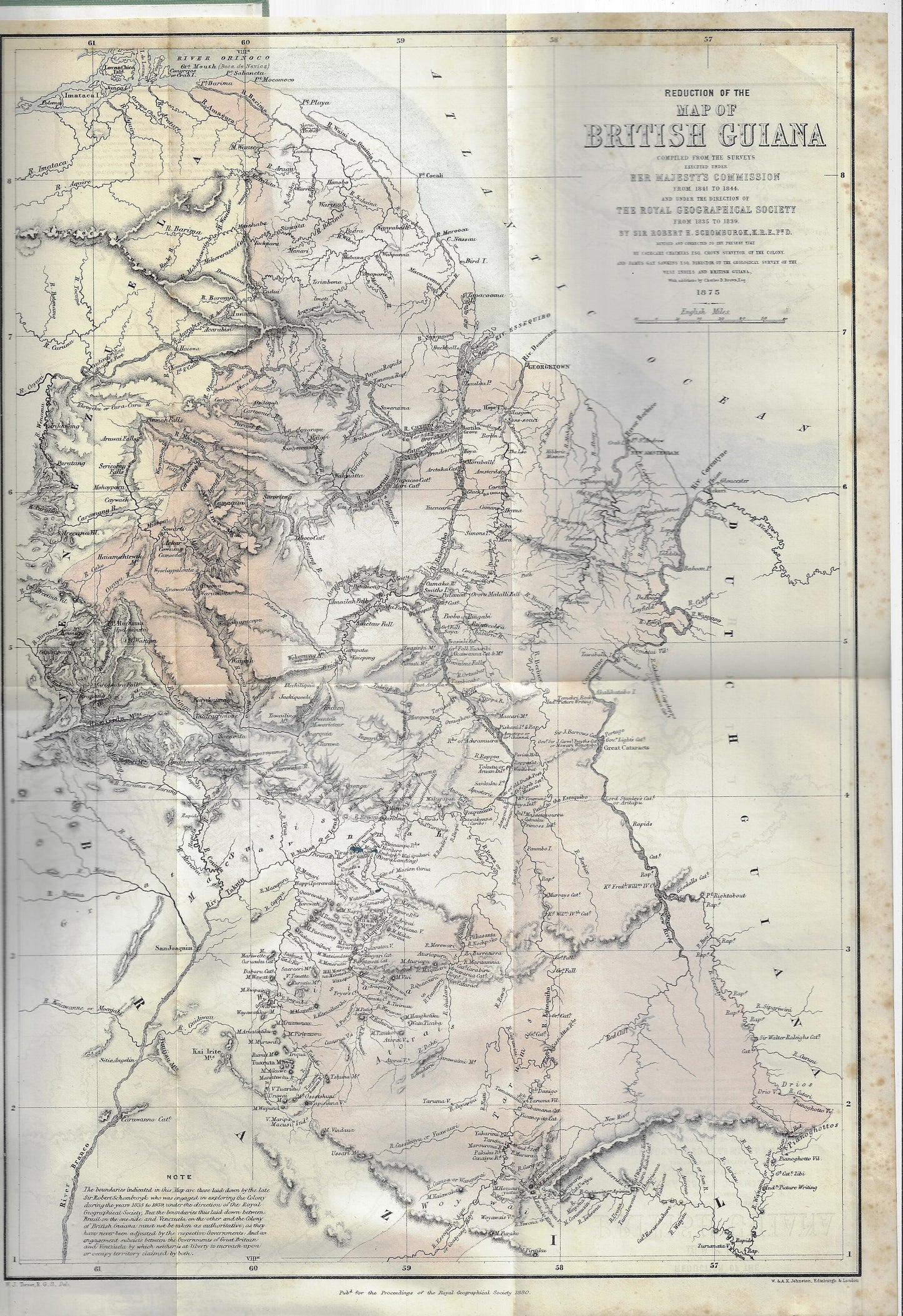Everard F Thurn / A Journey in the Interior of British Guiana