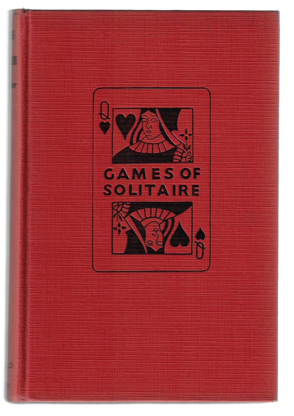 George A Bonaventure / Games of Solitaire 1st Edition