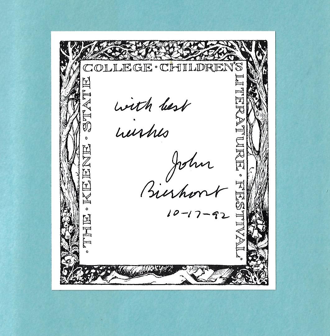 John Ed: Bierhost / Lightning Inside You Signed 1st Edition