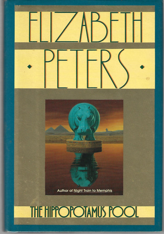 Elizabeth Peters / The Hippopotamus Pool Signed 1st Edition