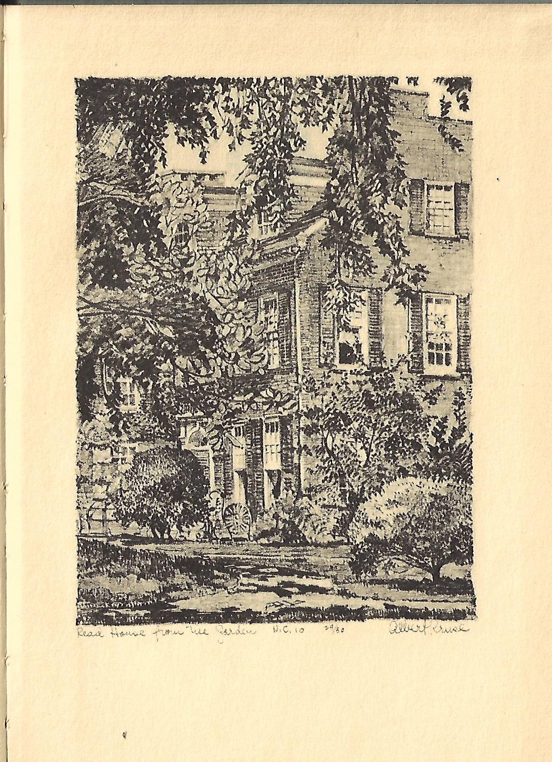 Gertrude Kruse / New Castle Sketches 1st Edition