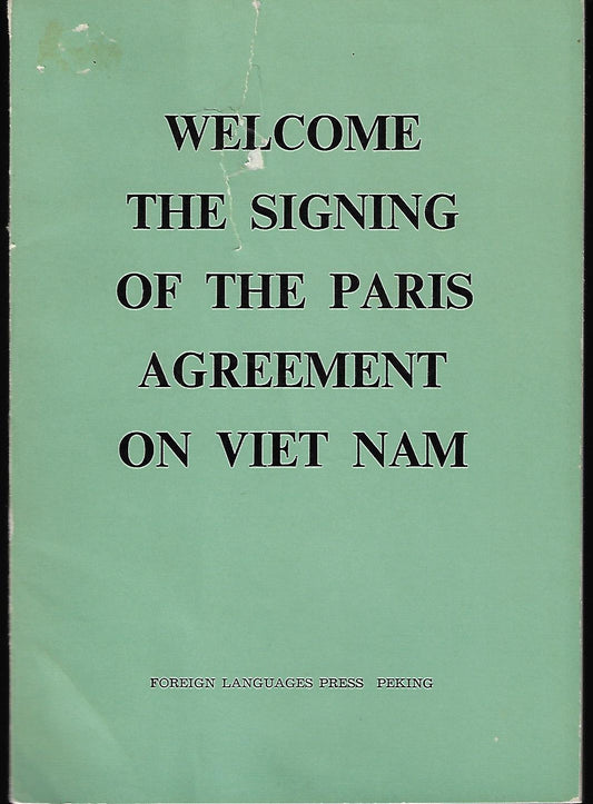 Welcome the Signing of the Paris Agreement of Viet Nam / 1st Edition
