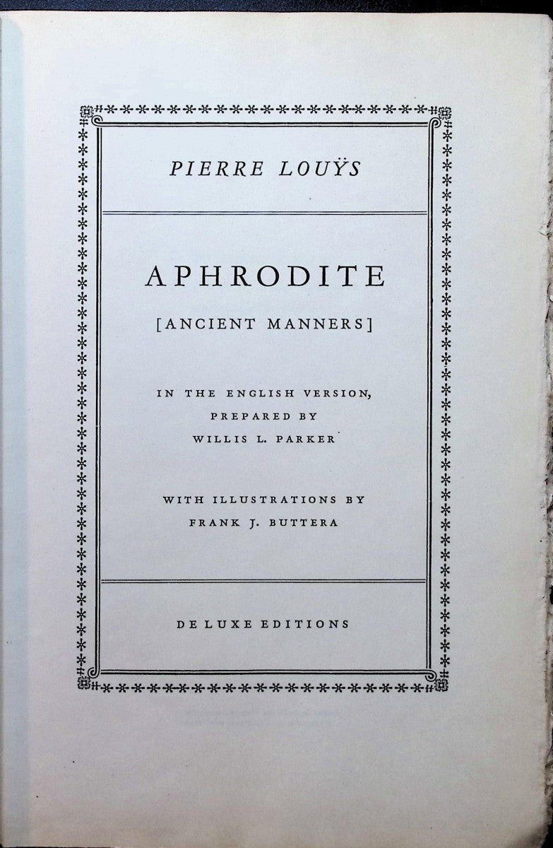 Aphrodite [ Ancient Manners ]