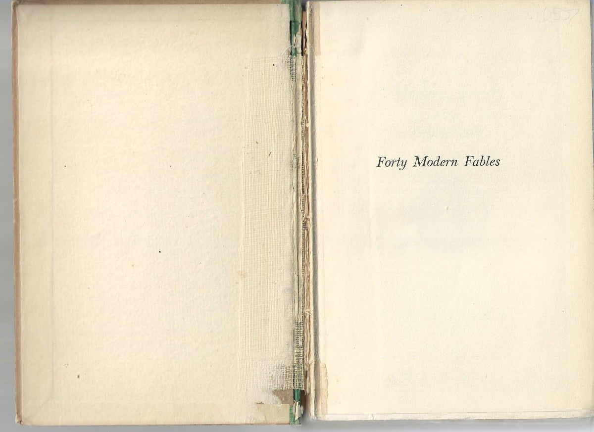 Forty Modern Fables