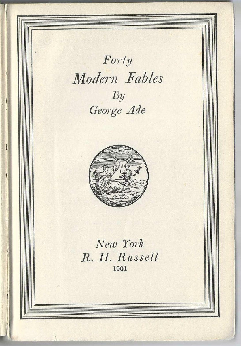 Forty Modern Fables