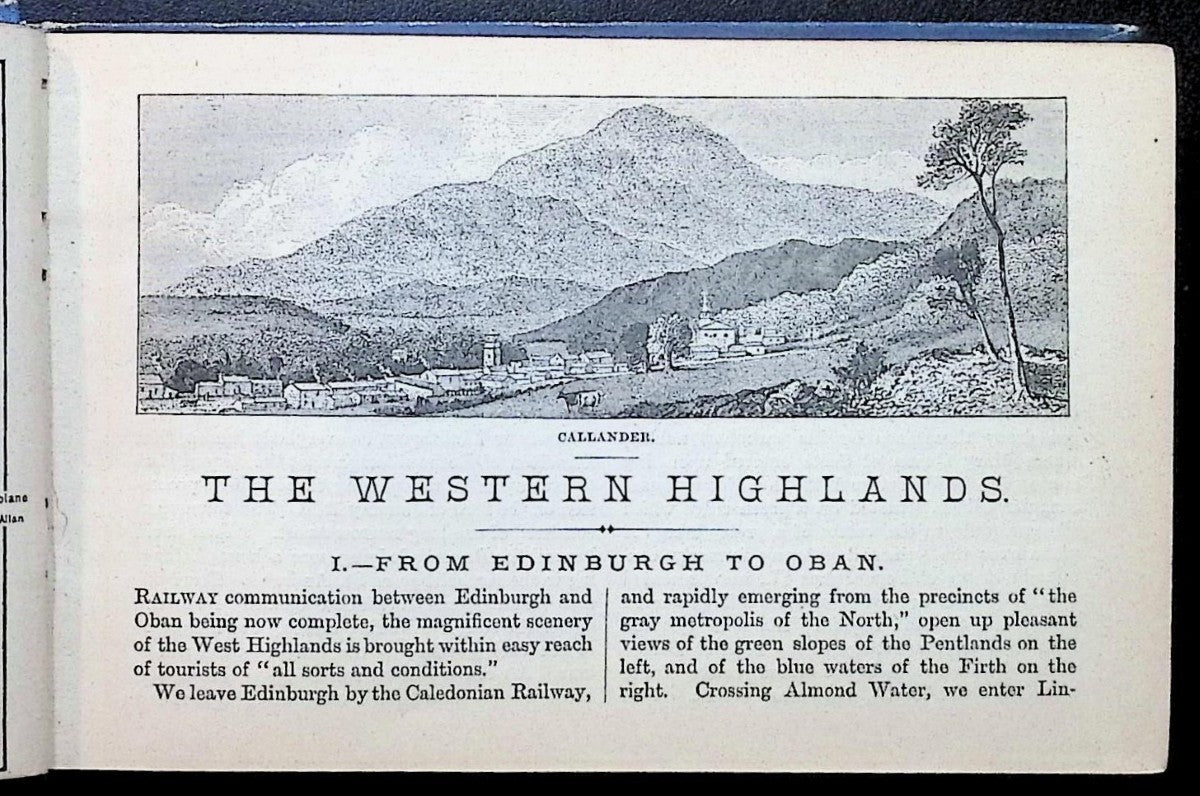 Tourist's Guide to the West Highlands