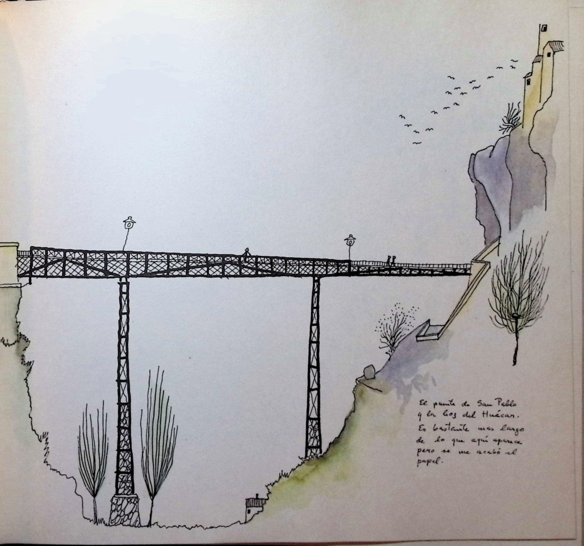 Cuenca Sketchbook of a Spanish Hill Town