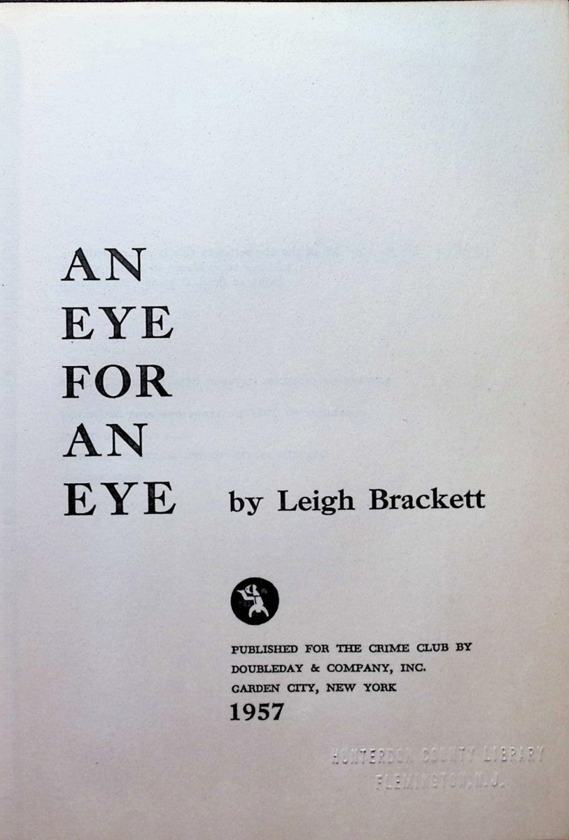 An Eye for an Eye