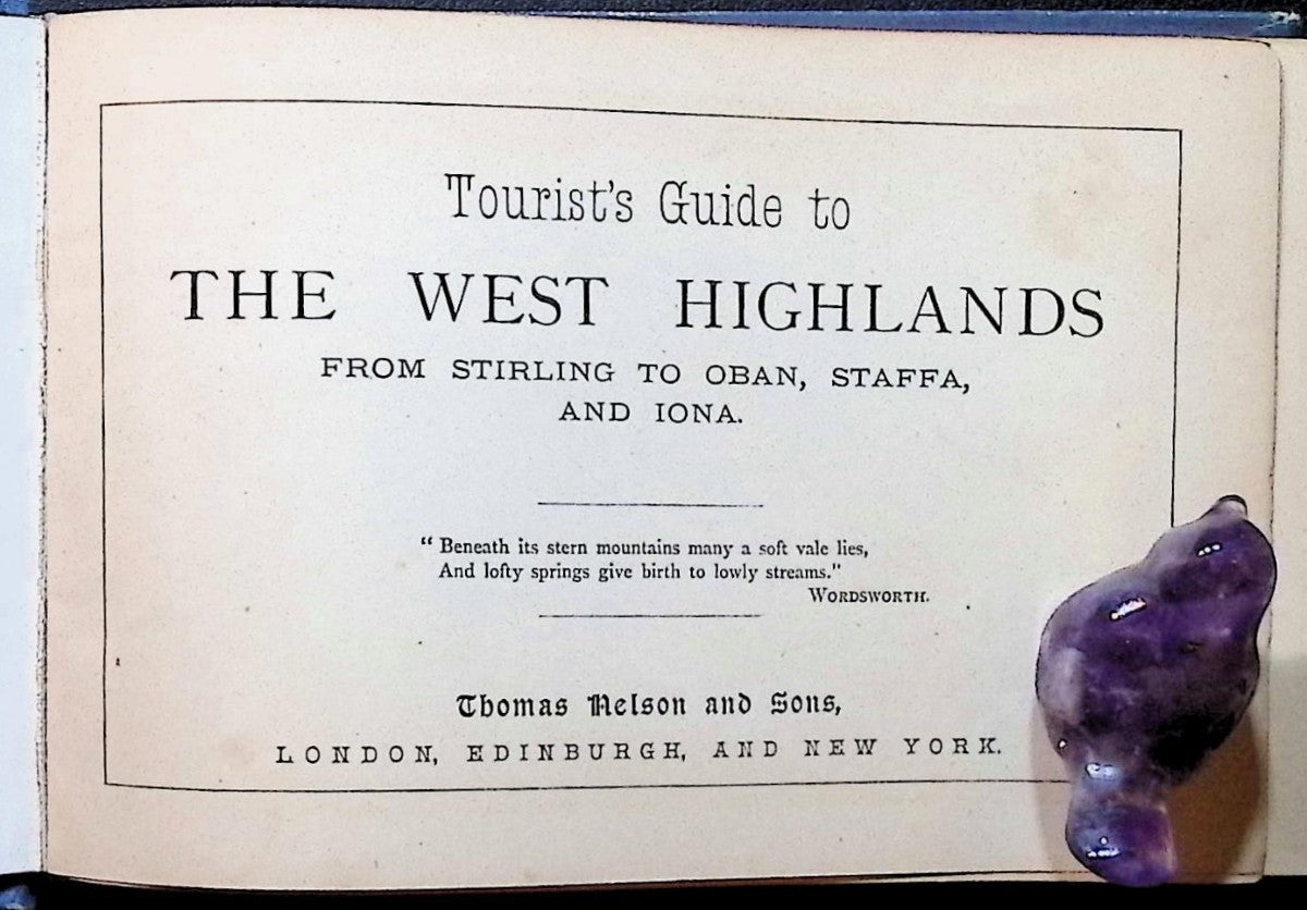 Tourist's Guide to the West Highlands