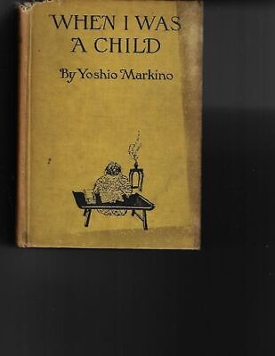Yoshio Markino / When I Was a Child Signed