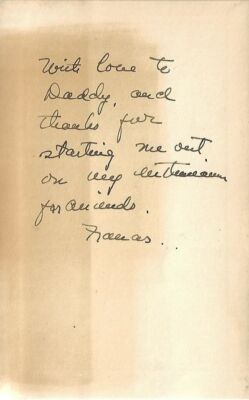 Frances N Chrystie / Pets Signed 1st Edition