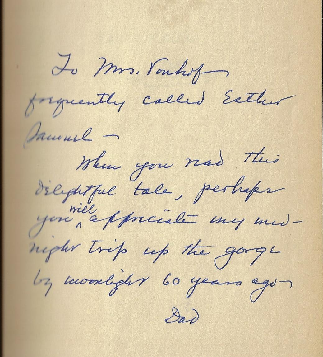 Howard Thomas / Trenton Falls Signed 1st Edition