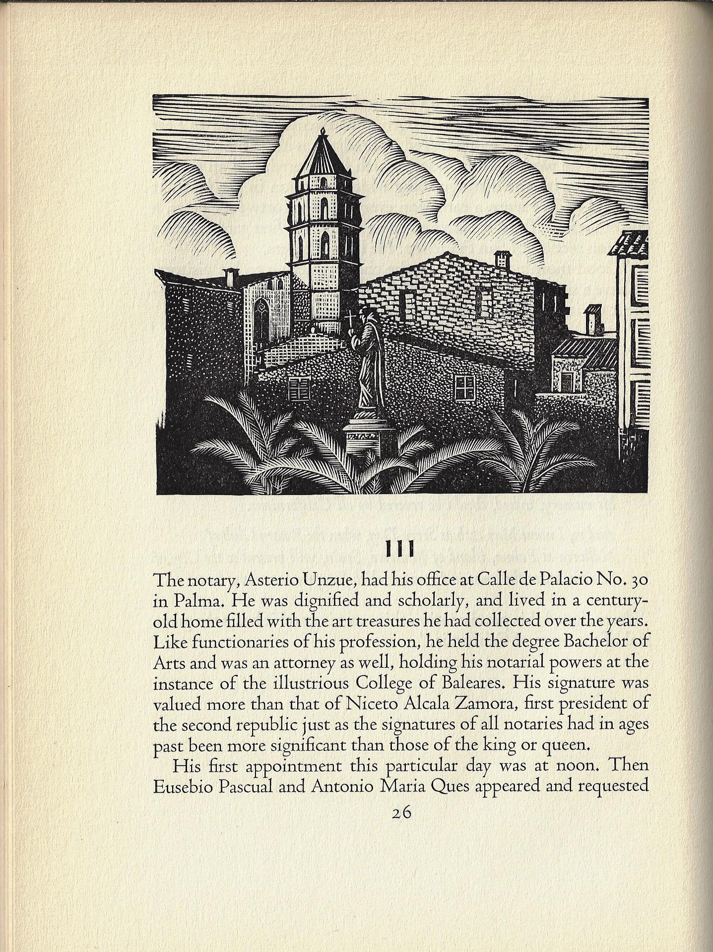 Ernest Ingold / The House in Mallorca 1st Edition