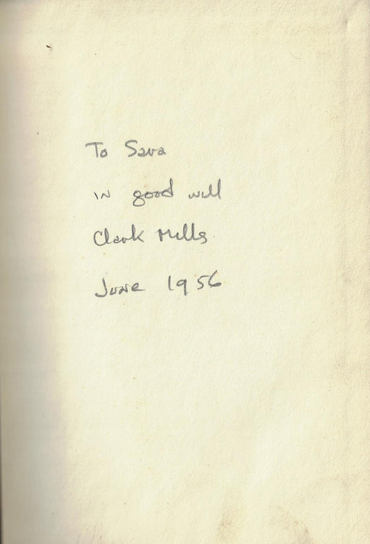 Clark Ed: Mills / Adam Mickiewicz 1798-1855 Selected Poems Signed