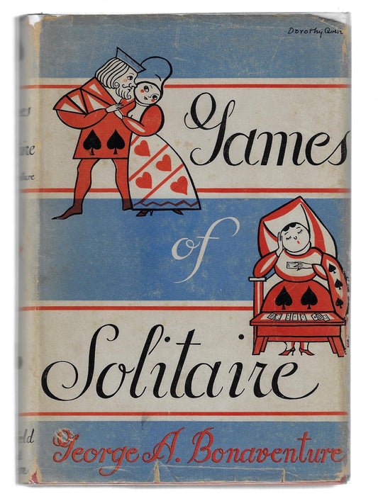 George A Bonaventure / Games of Solitaire 1st Edition